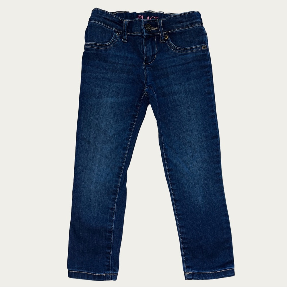 The Children's Place Dark Blue Girls Jeggings‎ 4T